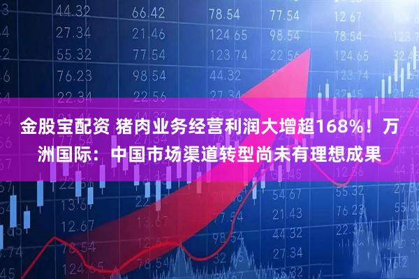 金股宝配资 猪肉业务经营利润大增超168%！万洲国际：中国市场渠道转型尚未有理想成果